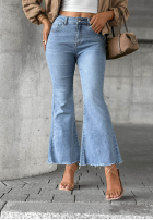 Hose Jeans dzwony Modern Classic Hellblau