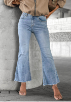 Hose Jeans dzwony Modern Classic Hellblau