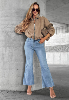 Hose Jeans dzwony Modern Classic Hellblau