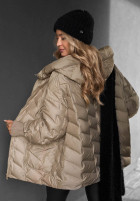 Puchowa Jacke Choose Yourself Beige