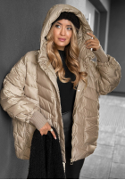 Puchowa Jacke Choose Yourself Beige