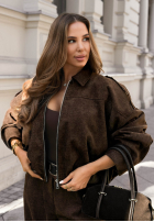 Set Jacke bomberka i Hose z paskiem Grey Skies Dunkelblau