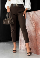 Hose Chinohose z paskiem Lucky Moment Dunkelblau