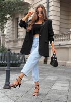 Blazer z kołnierzykiem Silent Charm Dunkelblau