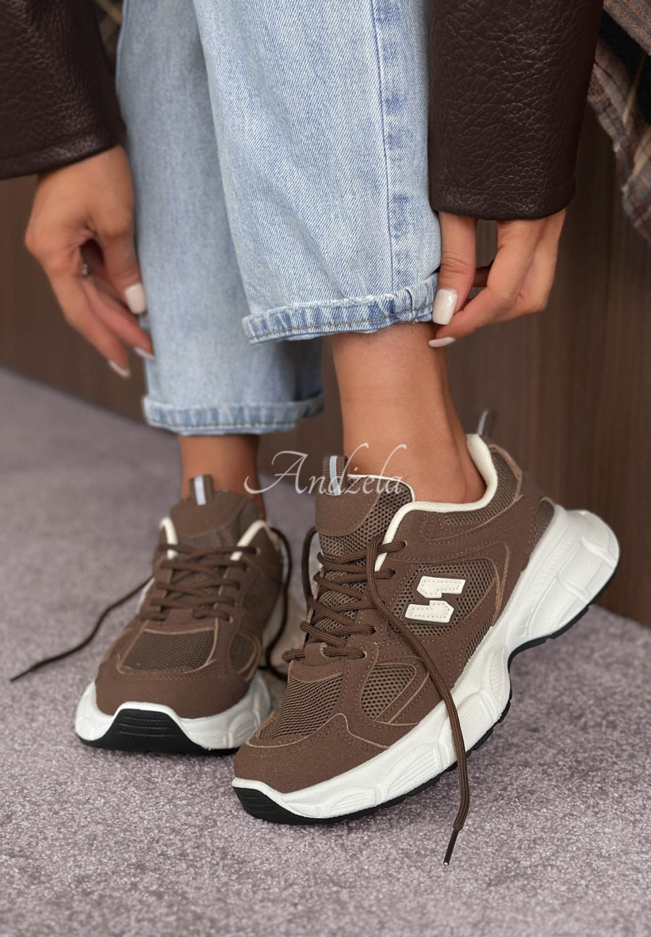 Sneakers Amber Affair Schokoladenbraun