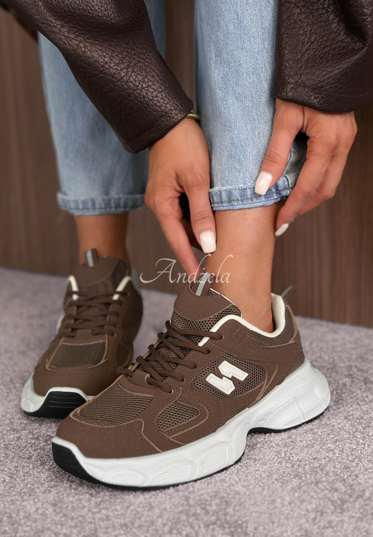 Sneakers Amber Affair Schokoladenbraun