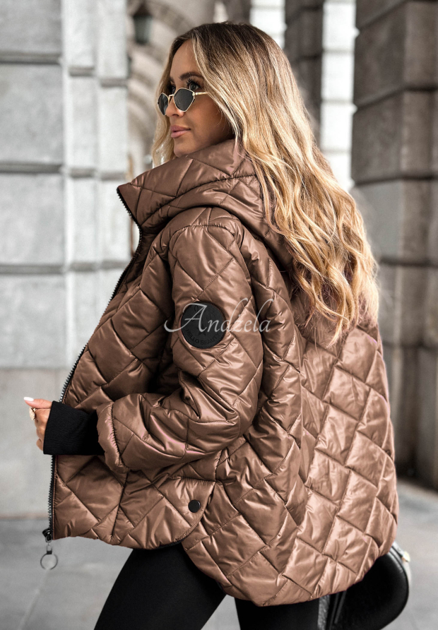 Steppjacke mit Kapuze Just The Wind Camel