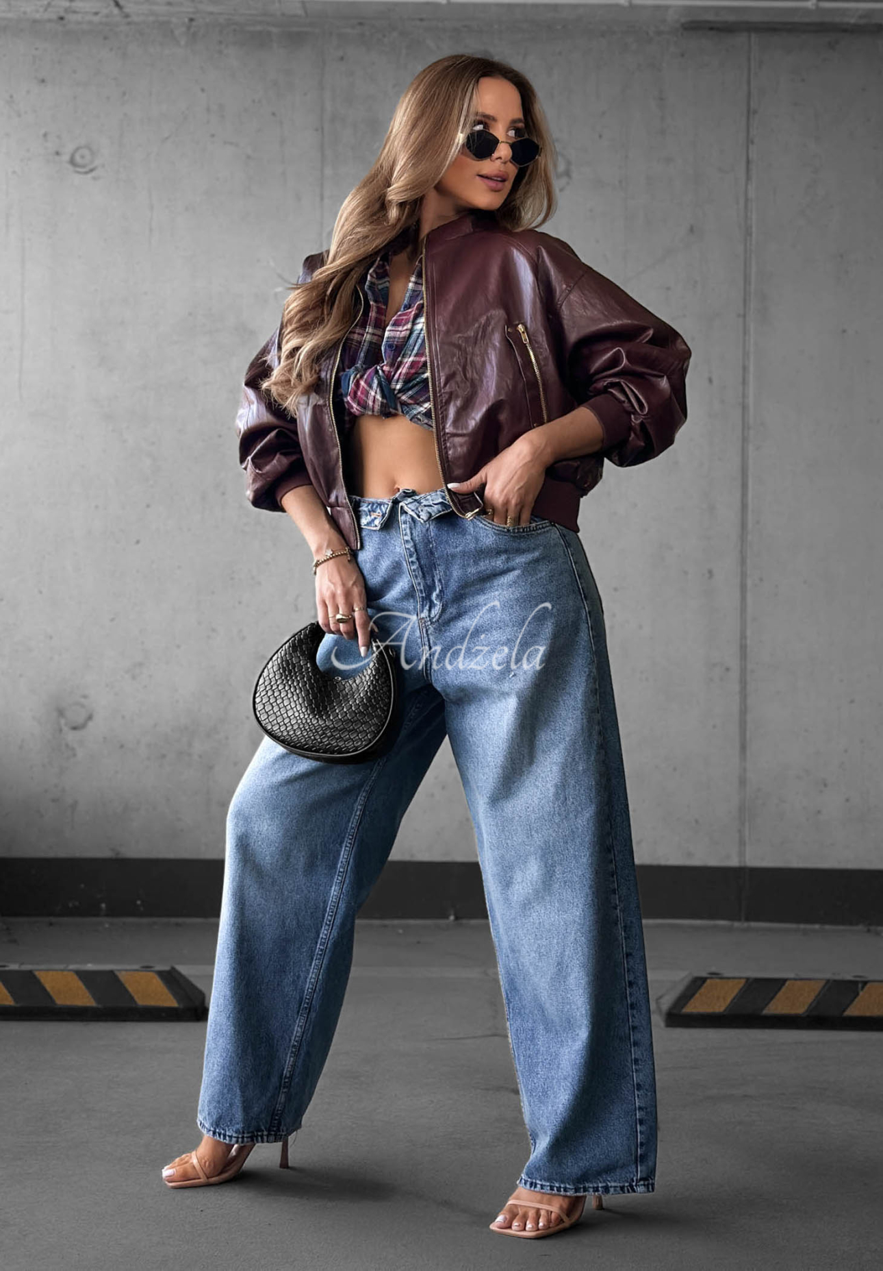 Jeanshose straight Vanilla Chai Blau
