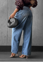 Jeans Hose balloon Vanilla Chai Blau
