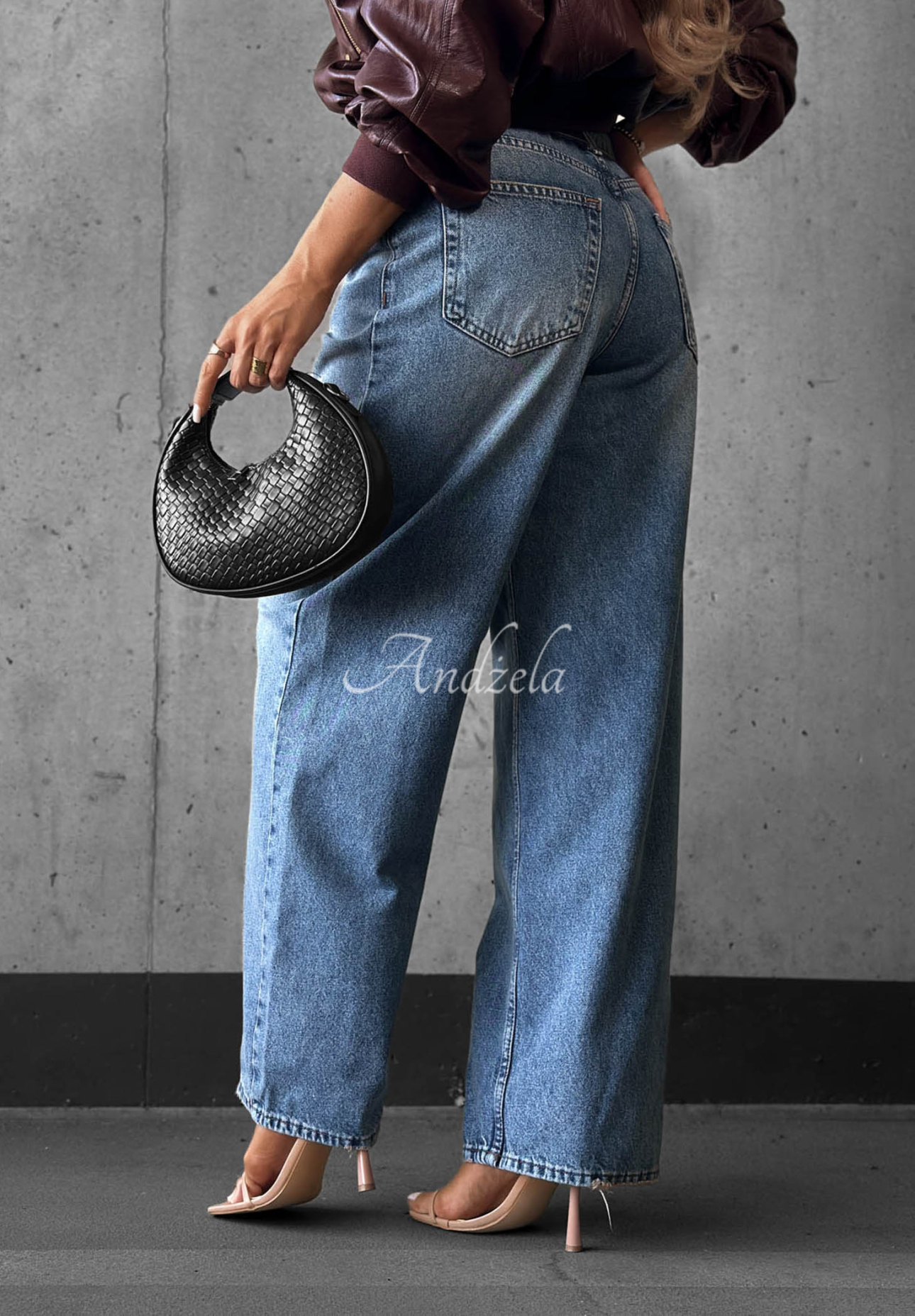 Jeanshose straight Vanilla Chai Blau