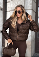 Pikowana Jacke z kapturem Wait For Me Rot