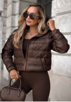 Pikowana Jacke z kapturem Wait For Me Rot