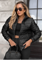 Pikowana Jacke z kapturem Wait For Me Rot