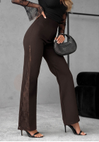 Material Hose z koronką Dear Men Schwarz