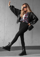 Hose Jeans skinny Denim Vibes Schwarz