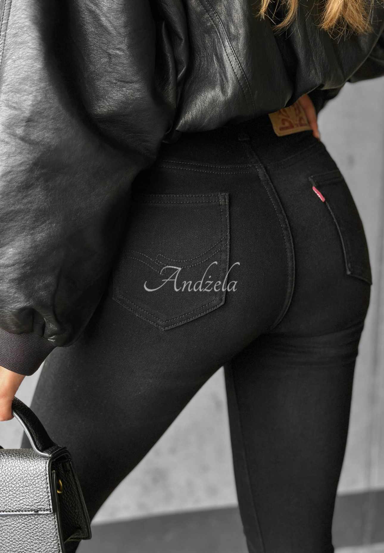Skinny Jeans Denim Vibes Schwarz