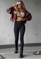Hose Jeans skinny Denim Glow Dunkelblau