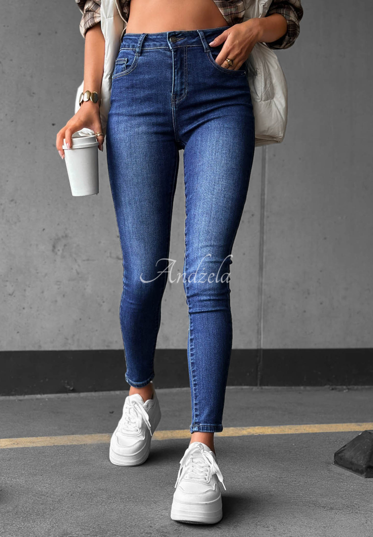 Skinny Jeans Denim Vibes dunkelblau