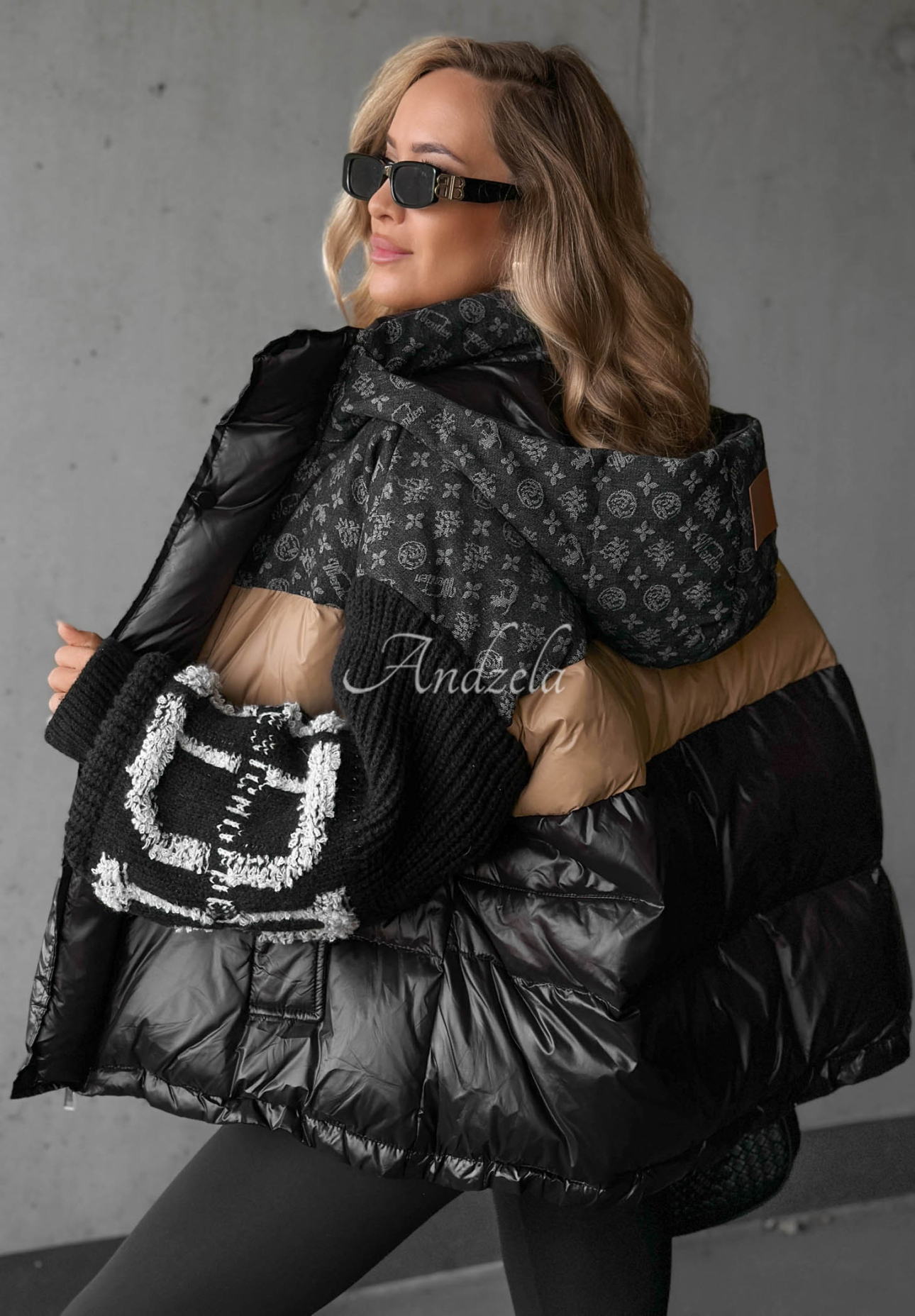 Daunenjacke Cold Hands Schwarz