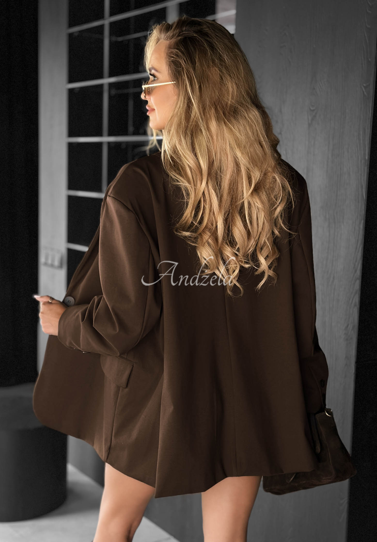 Oversize Blazer Best Version Schokoladenbraun