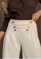 Material Hose wide leg Gentle Pause Beige
