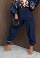 Hose Jeans balloon Iconic Fit dunkelblau