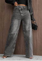 Hose Jeans banana Cloudy Mood Grau
