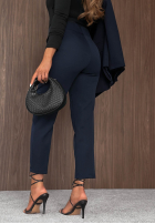 Eleganckie Hose Chinohose Runway Ready Schwarz