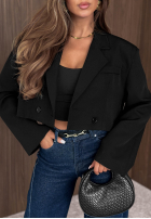 Krótka Blazer Modern Aura Schwarz