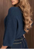 Miękki Pullover oversize Soft Power Schokoladenbraun