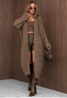 Długi Cardigan Cozy Haven Schwarz