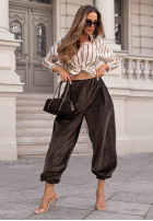 Sztruksowe Hose joggery September Edit Beige