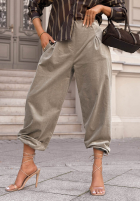 Sztruksowe Hose joggery September Edit Beige