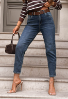 Hose Jeans baggy fit Still Moments dunkelblau