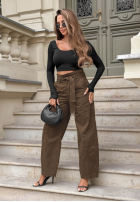 Hose Jeans mom fit Honey Light Khaki