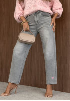 Hose Jeans mom fit TTimeless Style jasnoszare