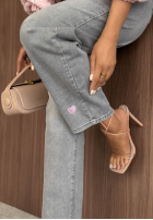 Hose Jeans mom fit TTimeless Style jasnoszare