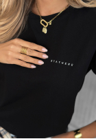 Bawełniana Bluse z długim rękawem Simple Chic Ecru