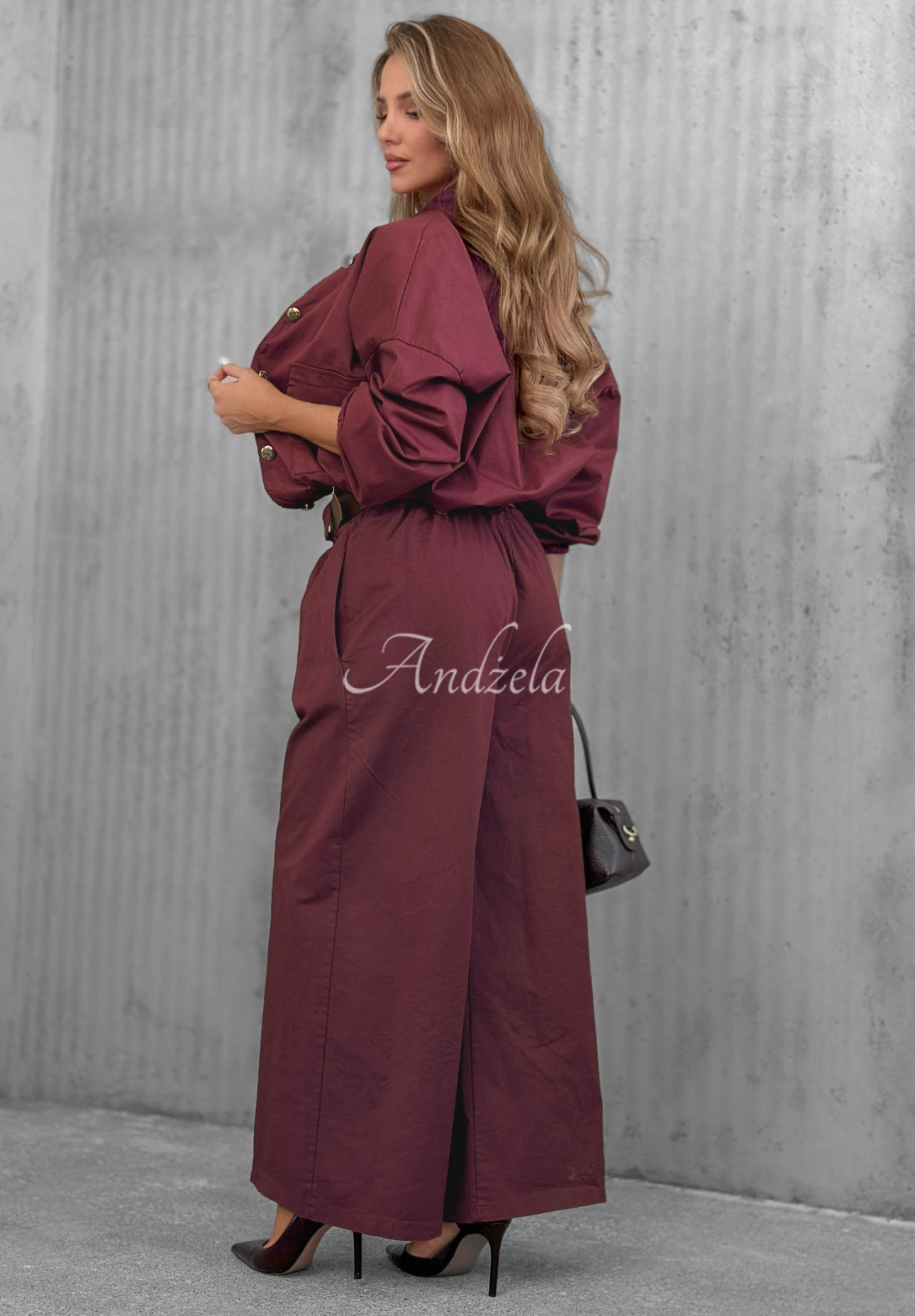 Bomberjacke aus Baumwolle Iconic Style Beerenfarben