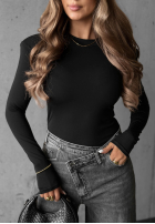 Bluse longsleeve Soft Classics Schwarz