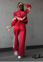 Sweat Set Rive Gauche czekoladowo-Rosa