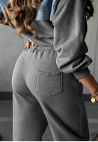 Set z jeansowymi wstawkami Never Forget Grau