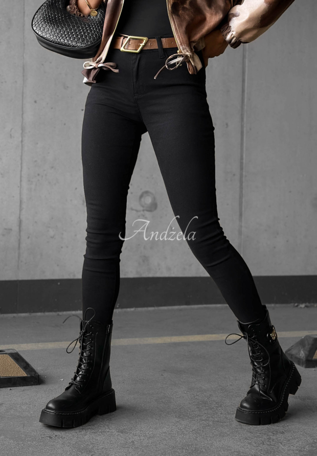 Jeanshose skinny What You Told Me Schwarz