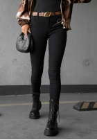 Hose Jeans z paskiem All For Me Dunkelgrau