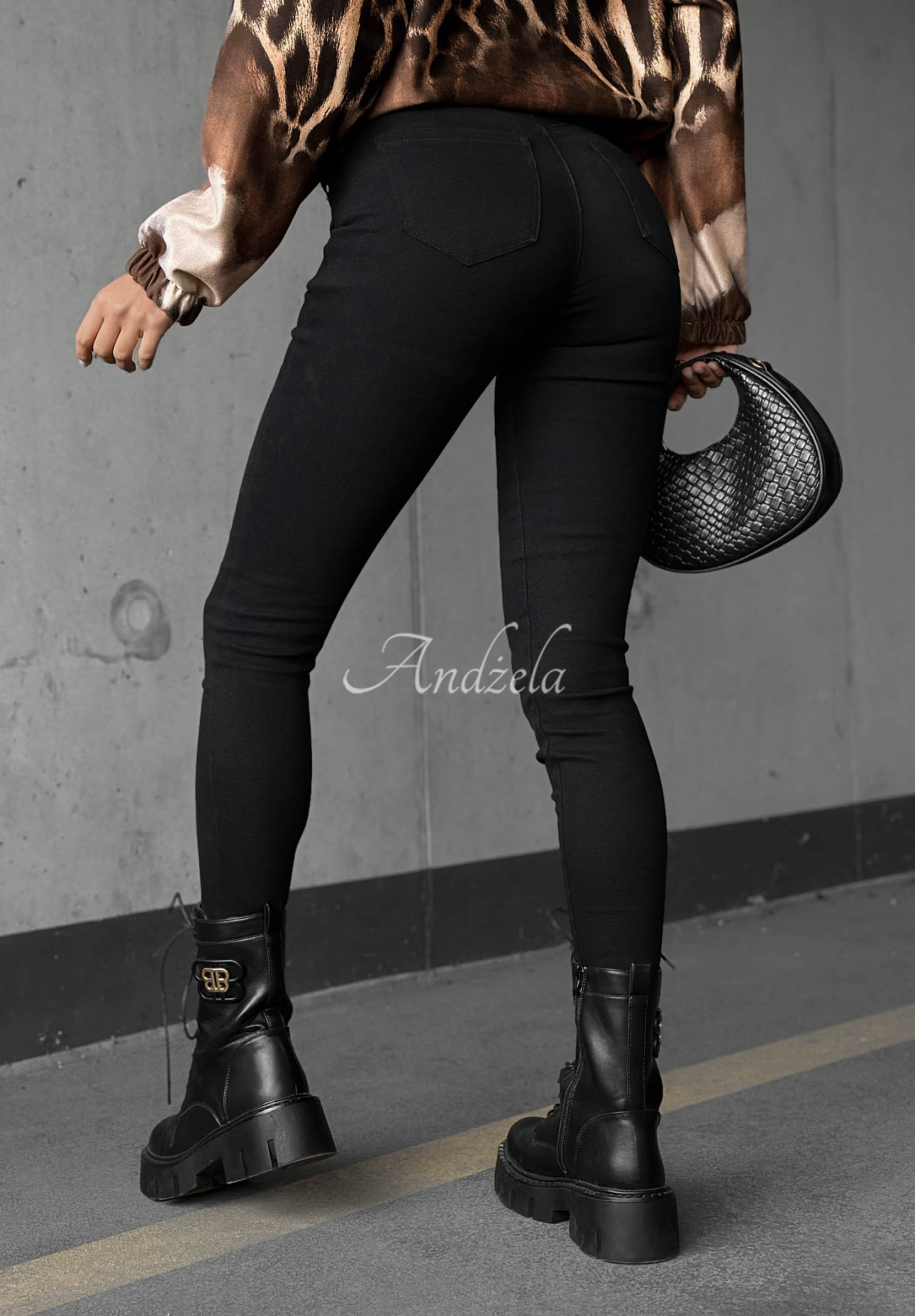 Jeanshose skinny What You Told Me Schwarz