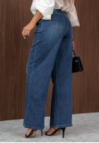 Hose Jeans wide leg Second Thoughts Blau