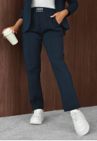 Garnitur damski Blazer i Hose Gentle Reset Dunkelblau