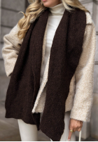 Mütze z wełną merino Snowfall Charm Beige