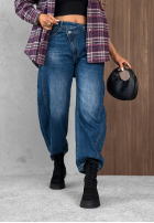 Hose Jeans banana Urban Edit dunkelblau