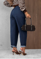 Hose Jeans mom fit Modern Shape dunkelblau
